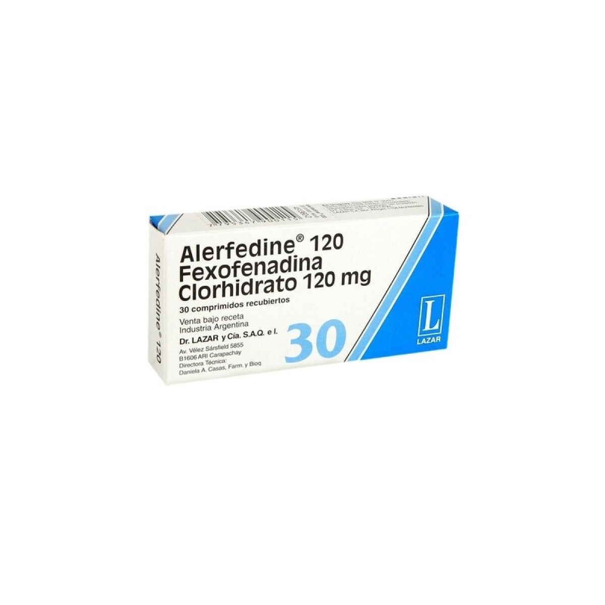 Alerfedine 120 Mg 