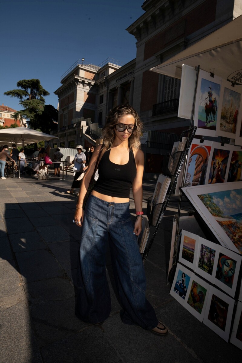 Jean Wavy Azul