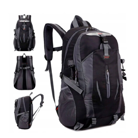 Mochila Camping Senderismo Trekking 55Lts Grande Negro