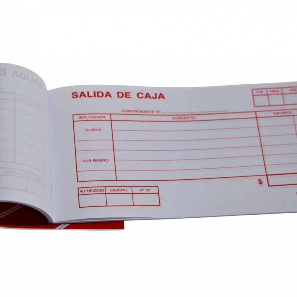 IMPRESO SALIDA DE CAJA 1014 IMPRESO SALIDA DE CAJA 1014