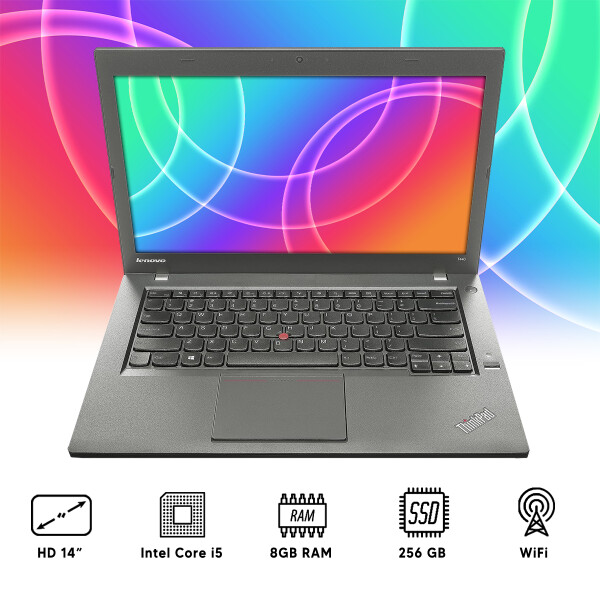 Notebook Lenovo Thinkpad T440 I5/ 8 Gb Ram/ 256 Gb Ssd NOTEBOOK RFPL LENOVO T440 I5/8/256/14