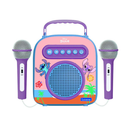 Parlante Inalámbrico con 2 Micrófonos Lexibook Stitch