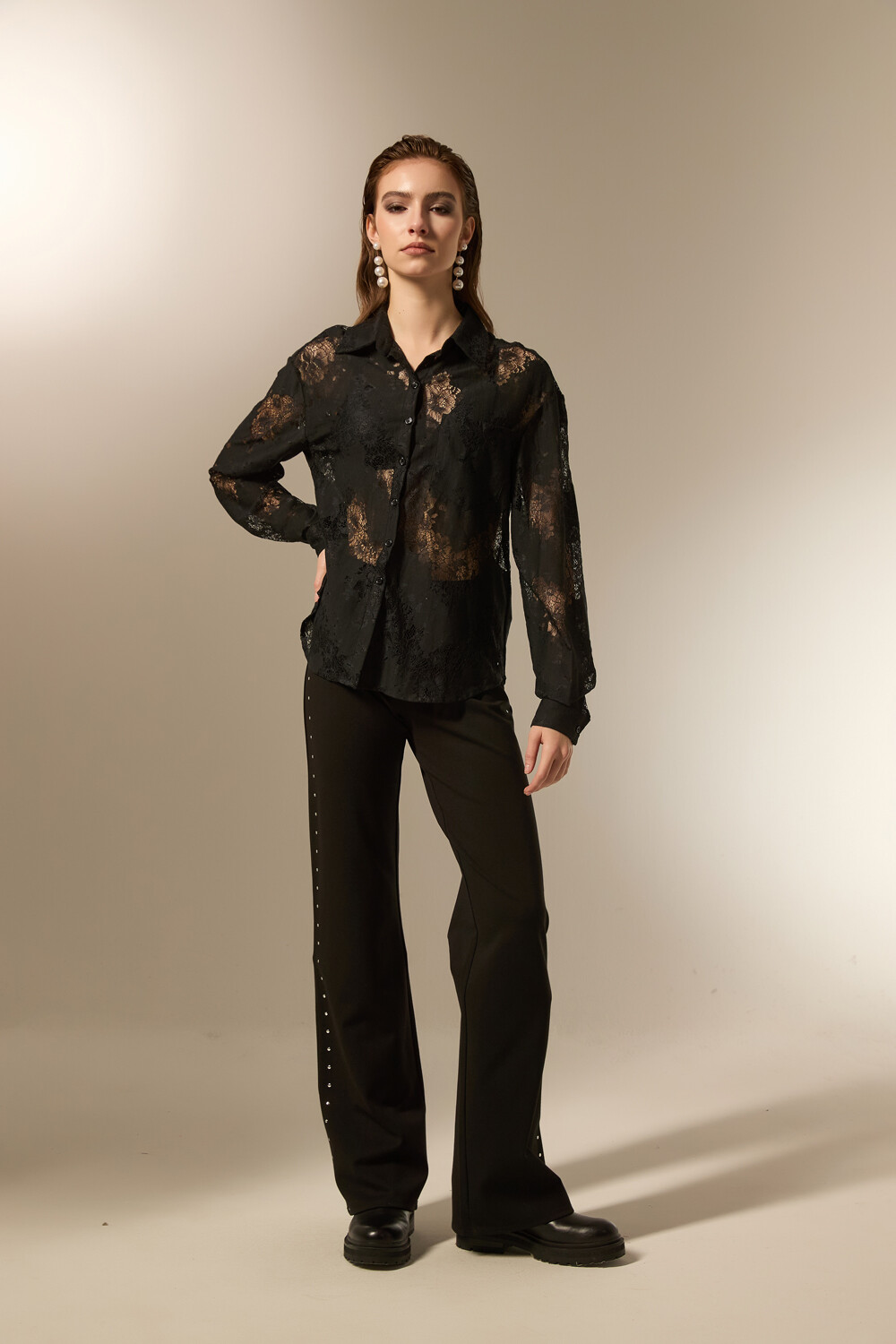 Camisa Valessa Negro