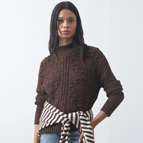 POLERA LINARES Chocolate