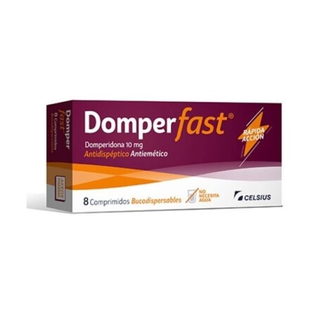 Domper Fast 8 comprimidos Domper Fast 8 comprimidos