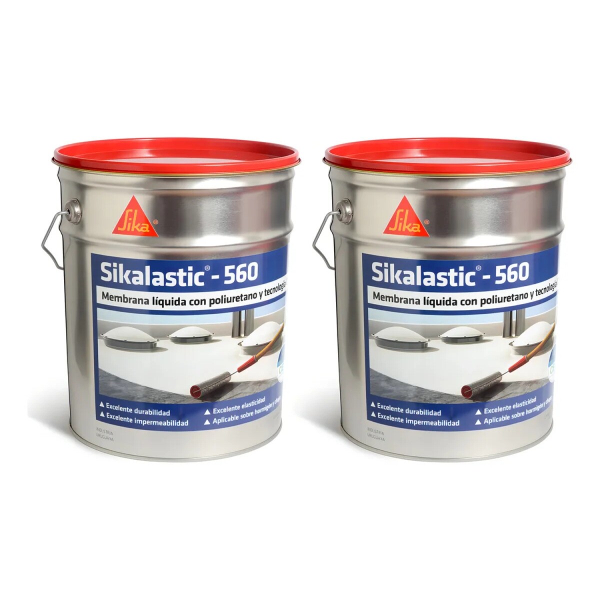 Sikalastic 560 Membrana Líquida Con Poliuretano 20+20 Kg 