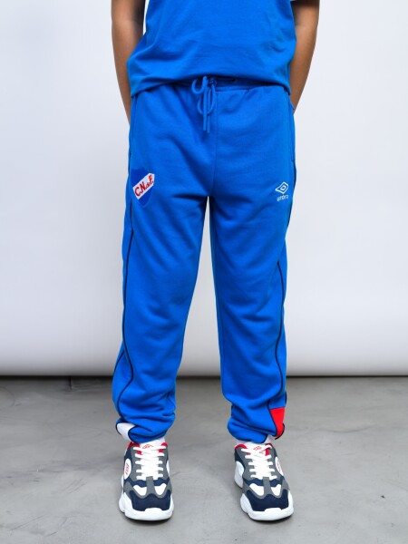 PANTALÓN DOLMAN Nacional Junior Azul Royal, Rojo, Blanco