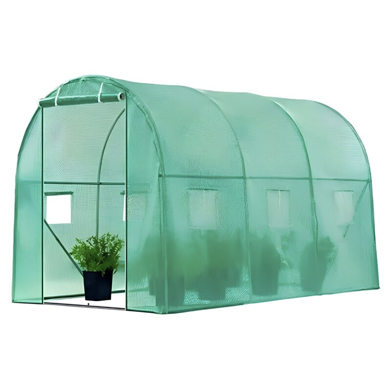 Invernadero Portátil De 3x2 Ecodrop Fácil Armado Filtro Uv Verde