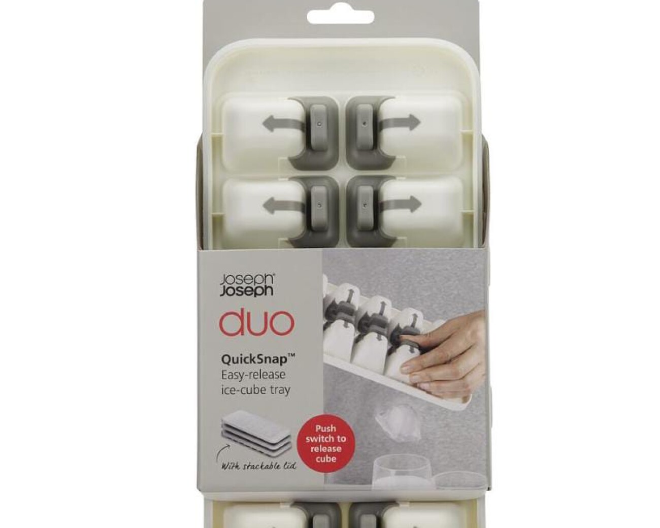 Cubetera con tapa “Easy-Release” Joseph Joseph Duo Cubetera con tapa “Easy-Release” Joseph Joseph Duo