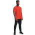 UA UNSTOPPABLE TAPERED PANTS-GRN BLK-001