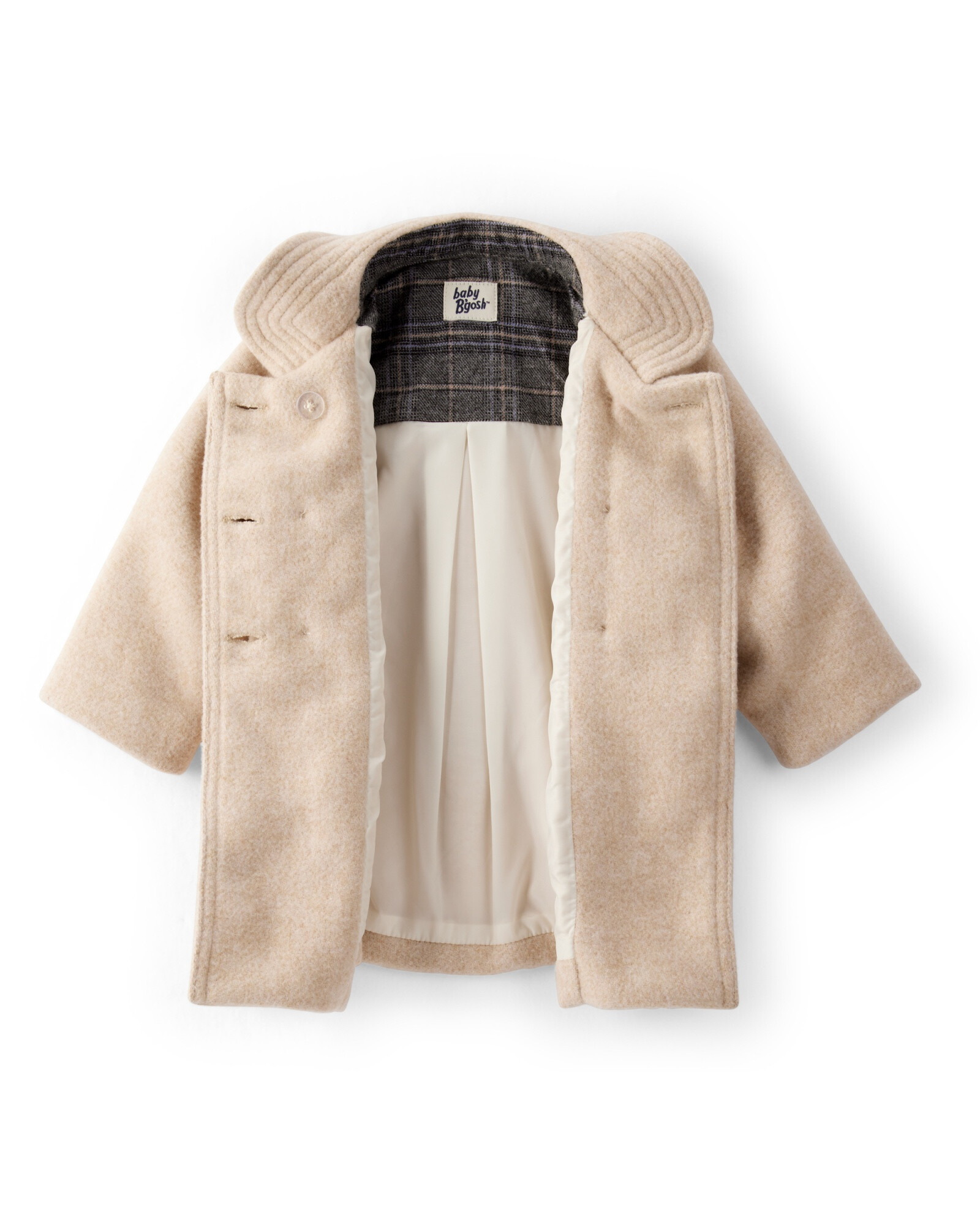 Tapado de fieltro, marrón Sin color