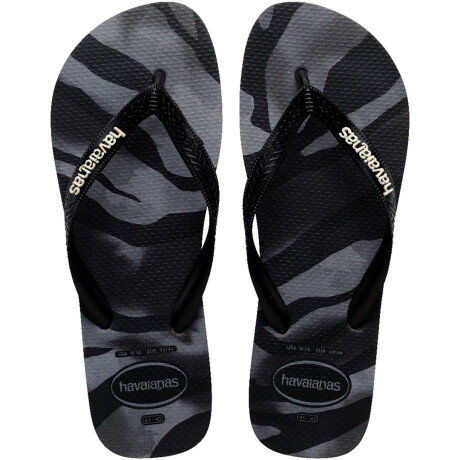 Sandalias de Hombre Havaianas Top Camu Negro - Gris