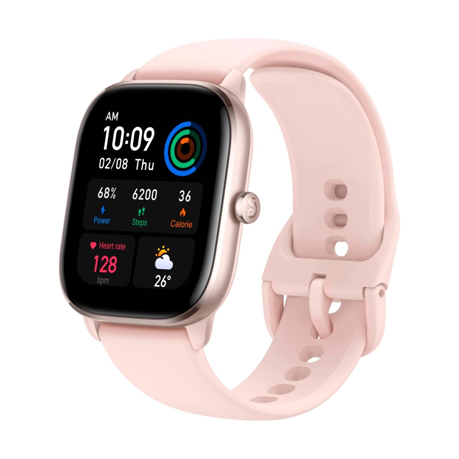 Reloj Smartwatch Amazfit GTS 4 Mini 1.65 Bluetooth - Rosa — Cover company