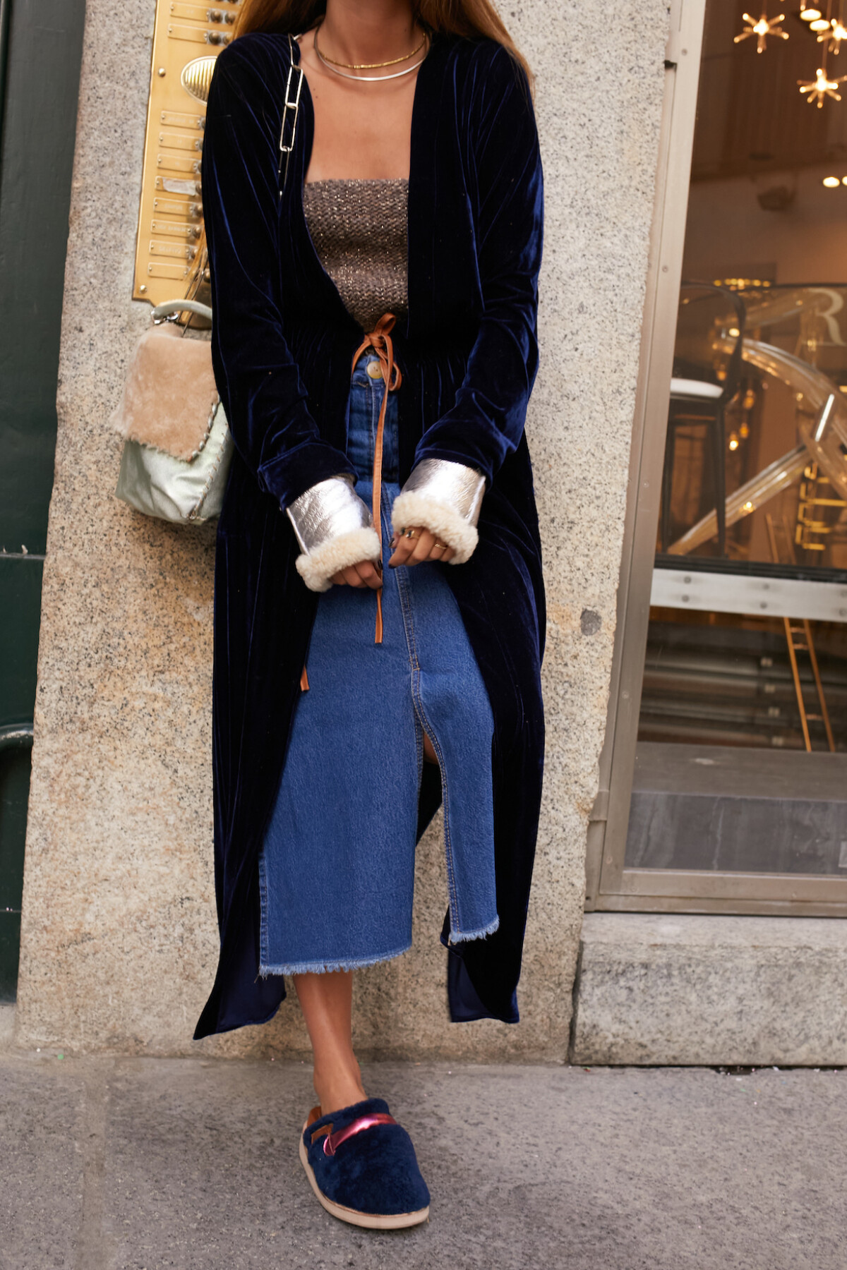 Vaquero Skirt Oscuro