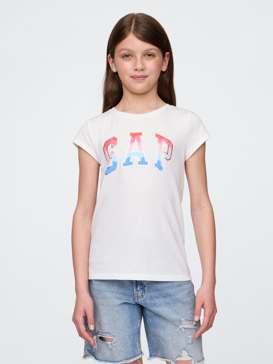 Remera Gráfico Niña - Rwb Dip Dye 