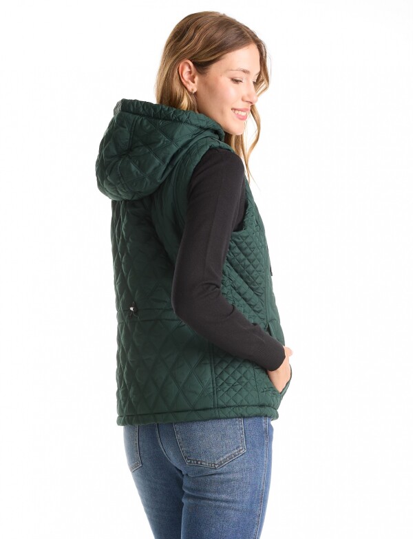 Chaleco Abrigo Capitoneado VERDE