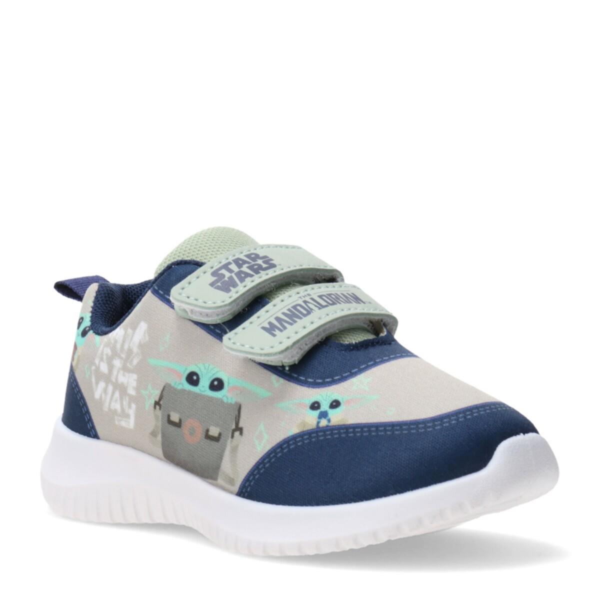 Championes Infantiles Disney Baby Yoda - Verde - Azul Marino - Gris 