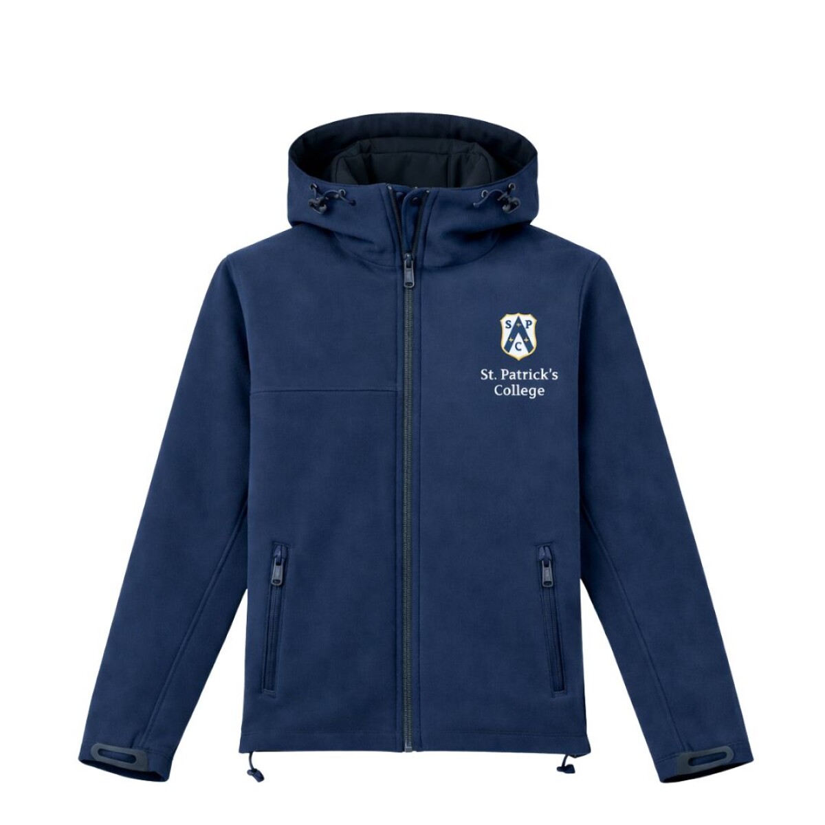 Campera Light-shell c/capucha Navy