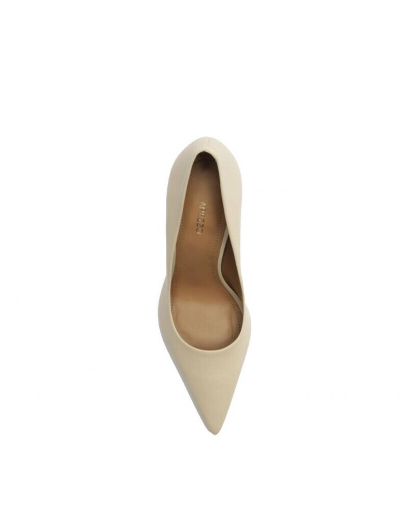 ZAPATO TACO ALTO BEIGE Beige