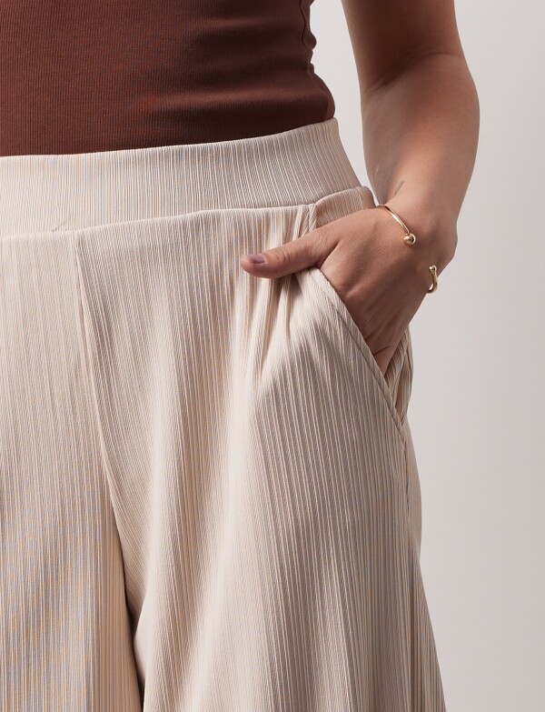 Capri Plisado BEIGE