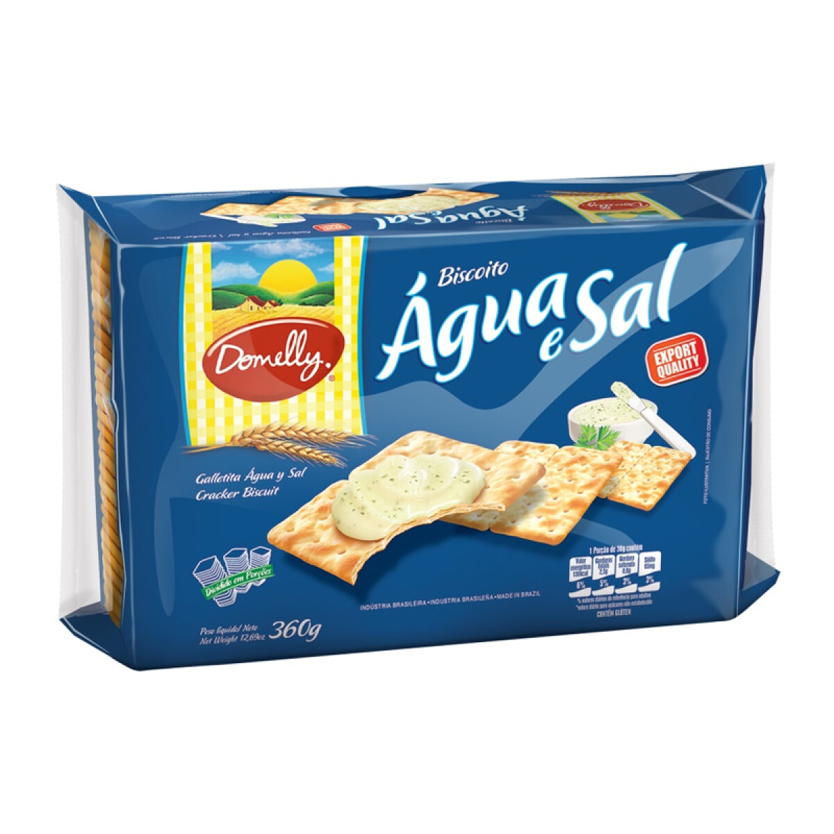 Galleta DOMELLY 300grs - Agua y Sal 