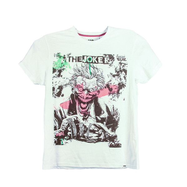 Remera DC Joker de Hombre - BAIASS24003 Blanco