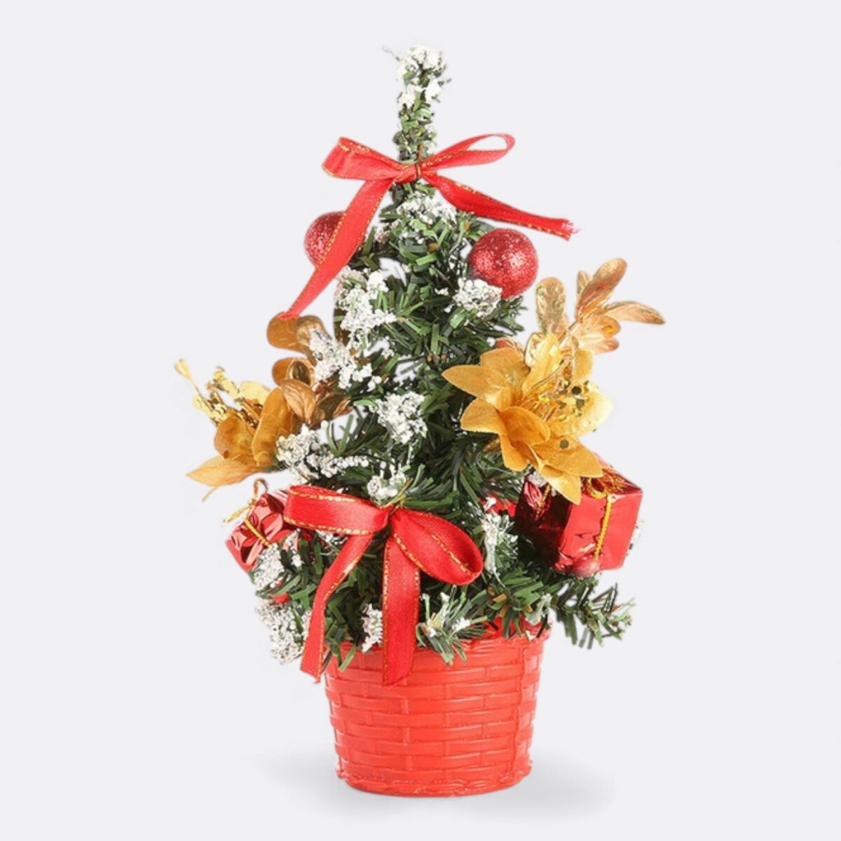 Árbol De Navidad Chico - Rojo 