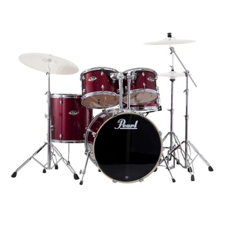 Bateria Pearl Export Exx Satin Scarlet 5pcs Con Hardware Bateria Pearl Export Exx Satin Scarlet 5pcs Con Hardware