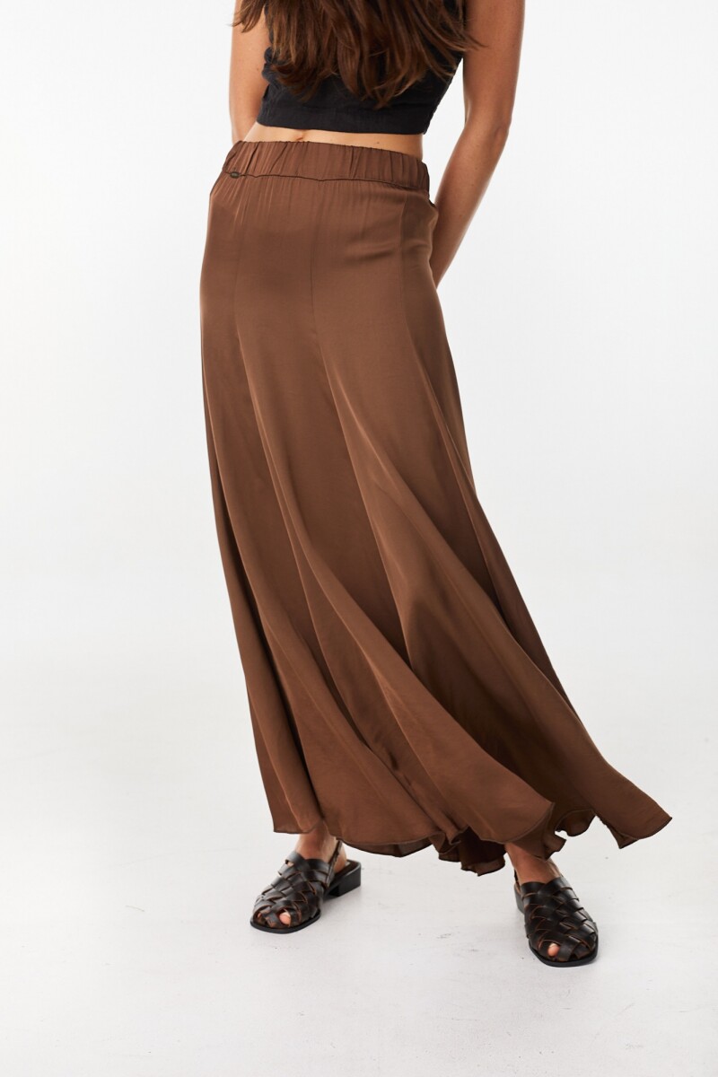 Falda Brisa Marron