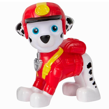 Paw Patrol Vehículo De Rescate Aqua Pups 23cm + Figura Marshall 2