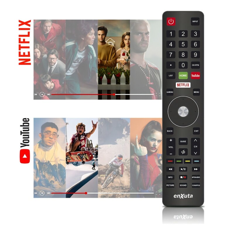 TELEVISOR ENXUTA 58" UHD 4K LTC LEDENX1258SDF4KW Televisor Enxuta 58" Uhd 4k Ltc Ledenx1258sdf4kw