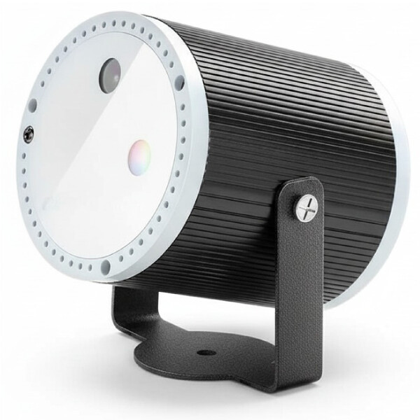 Proyector Luces Laser 8 En 1 Iluminación Fiestas Discoteca Color Negro