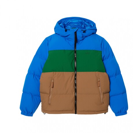 CAMPERA ACOLCHONADA LACOSTE Blue / Green / Brown
