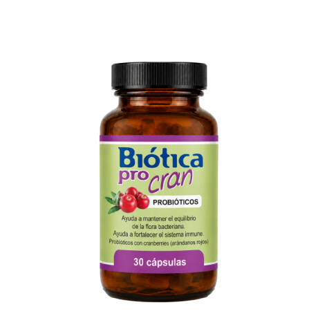 Probióticos Cranberry x 30 Cap Biótica Probióticos Cranberry x 30 Cap Biótica