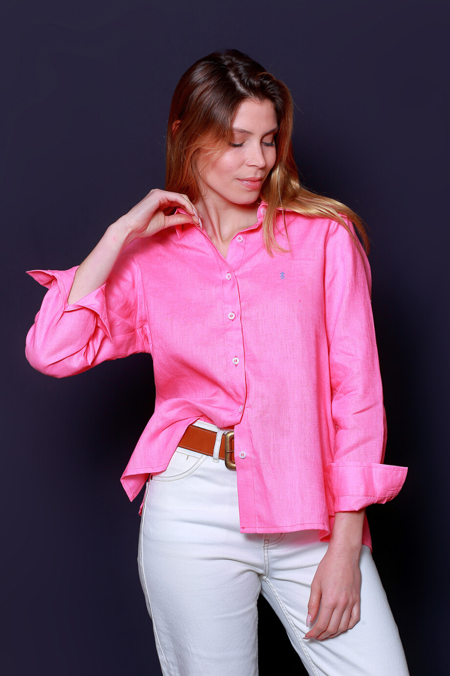 Camisa Suspiro Rosa