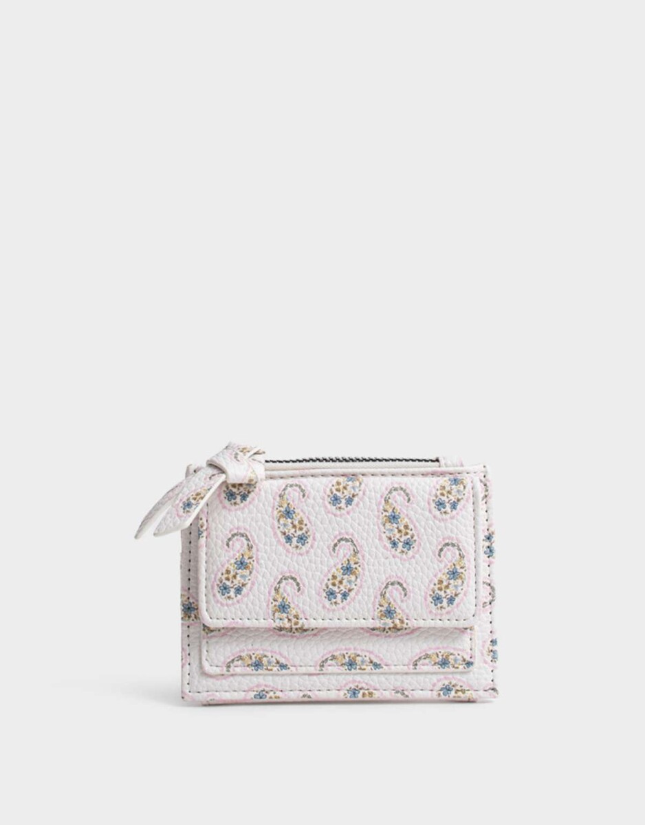 Monederos - Estampado Flores 