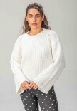 Sweater Brillo Blanco