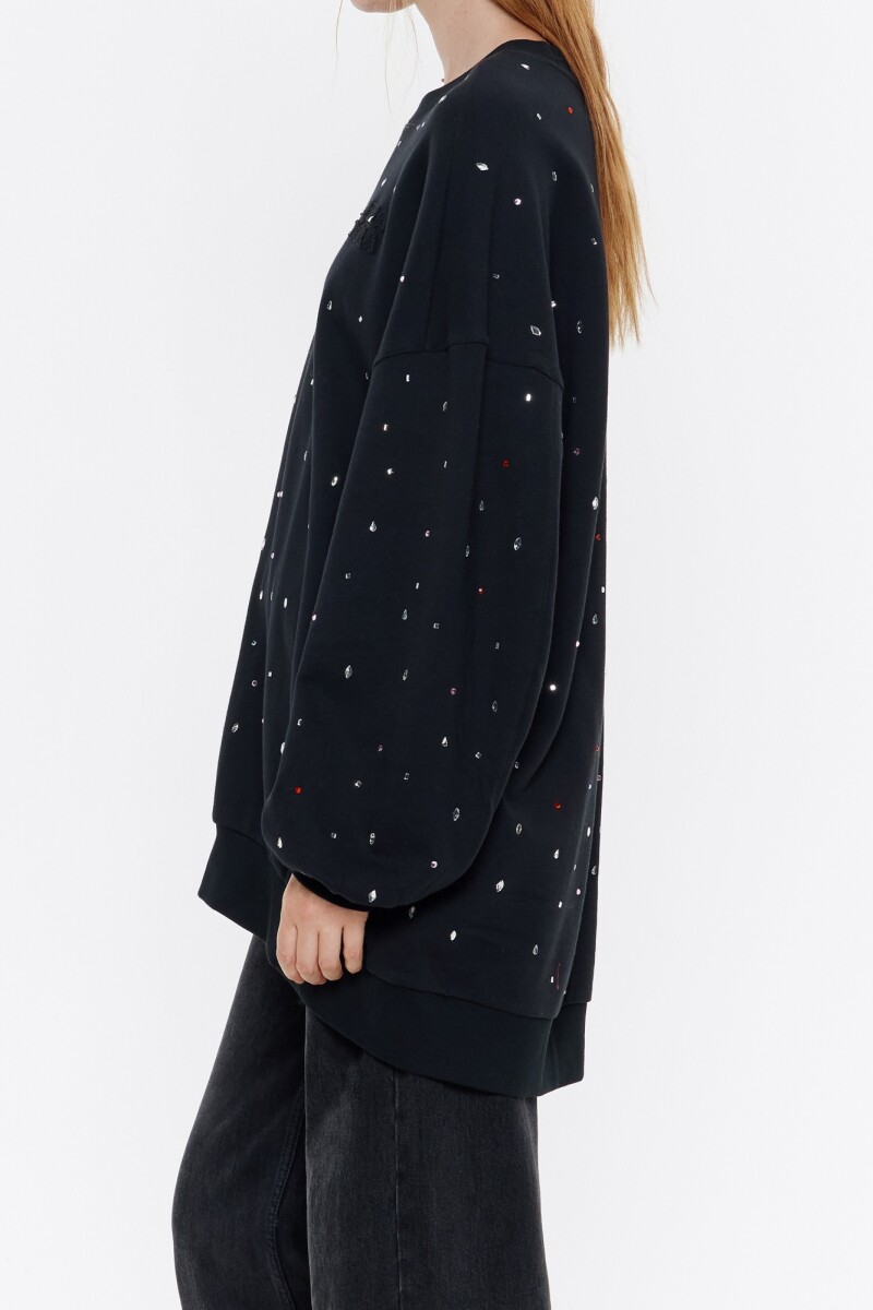 SUDADERA Negro