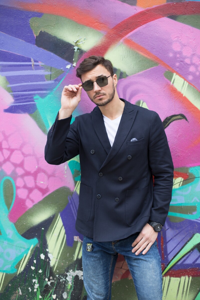 BLAZER SCALPERS AZUL