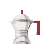 Máquina de café Moka roja Alessi Pulcina Máquina de café Moka roja Alessi Pulcina