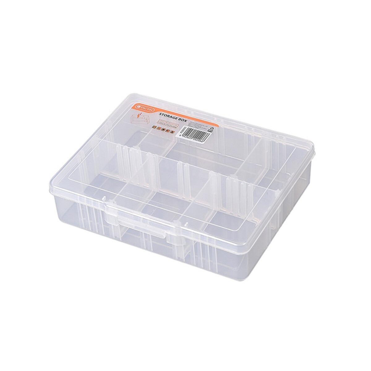 Caja transparente organizadora de 6 divisiones - TT0002 