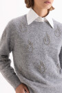 SWEATER FIRE Gris