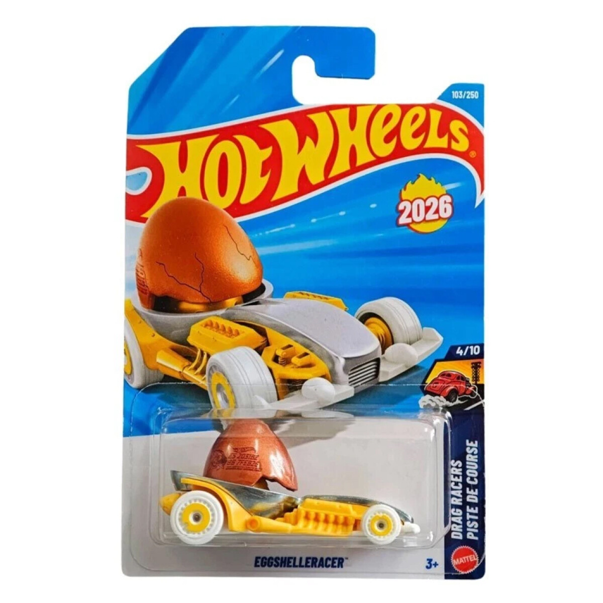 Auto Hot Wheels Fantasia - Eggshelleracer 