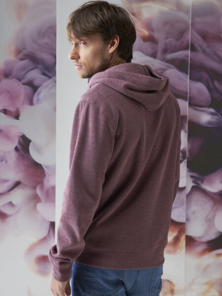 FLEECE HUNTER 4.0 BORDO MEL