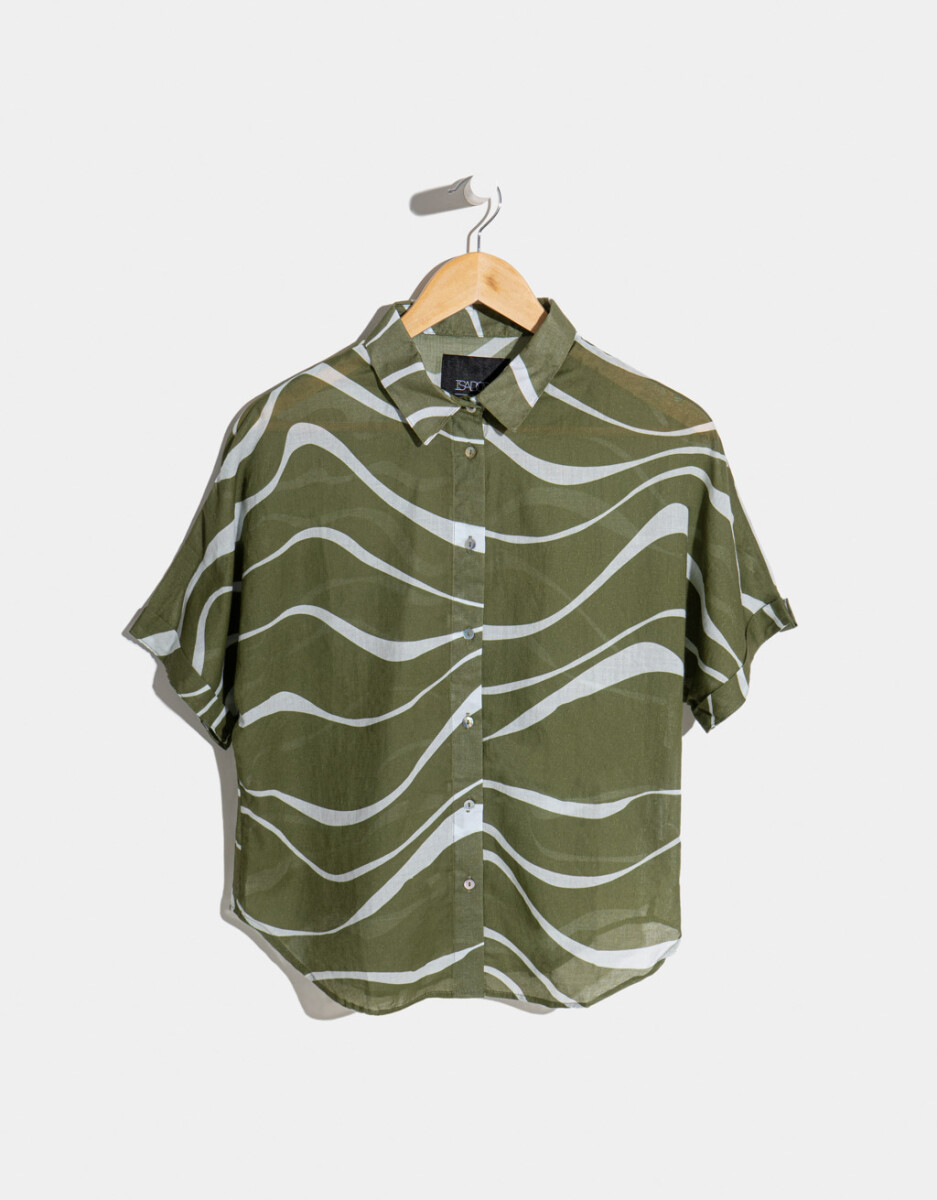 Camisa Con Estampa 