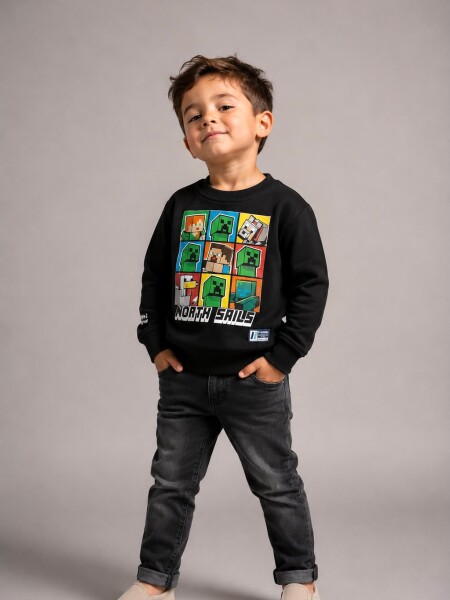 BUZO N.SAILS 2305-6 NEGRO
