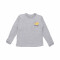 Tshirt manga larga Gris
