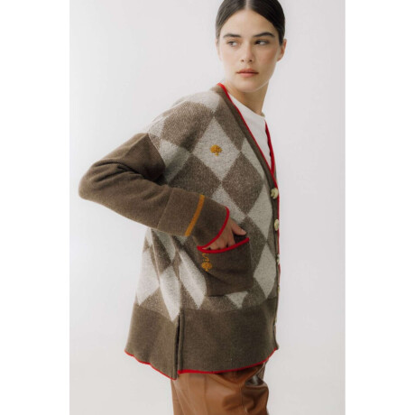 Saco Naipe Chocolate