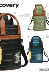 Mochila matera puffer Azul