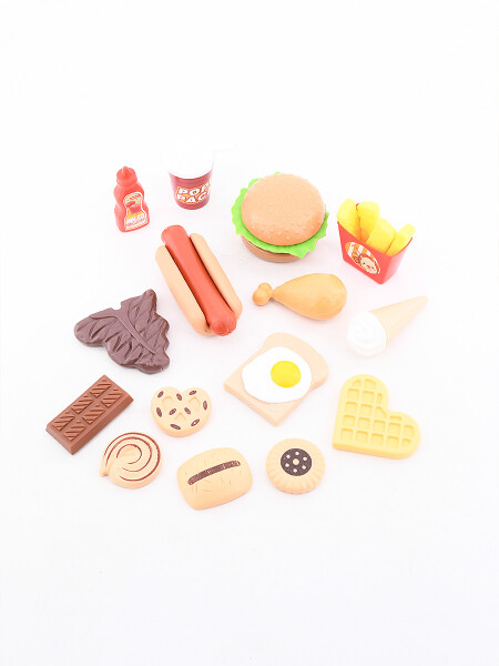 COMBO COMIDA 25 PIEZAS MULTICOLOR